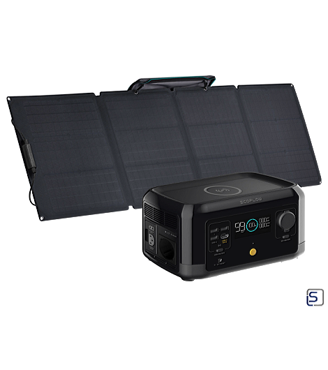 EcoFlow mini Wireless Powerstation 210 Wh mit Solarpanel 110 W leasen